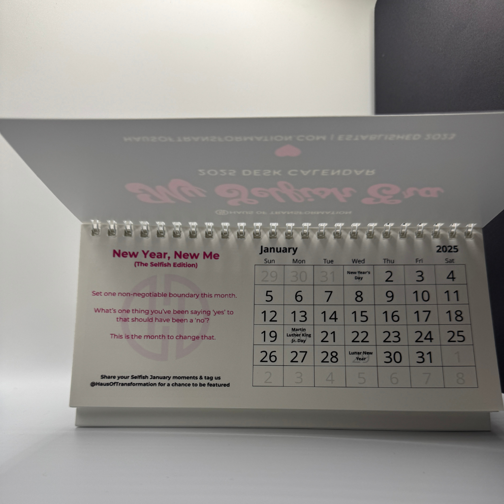 “In My Selfish Era” Desk Calendar