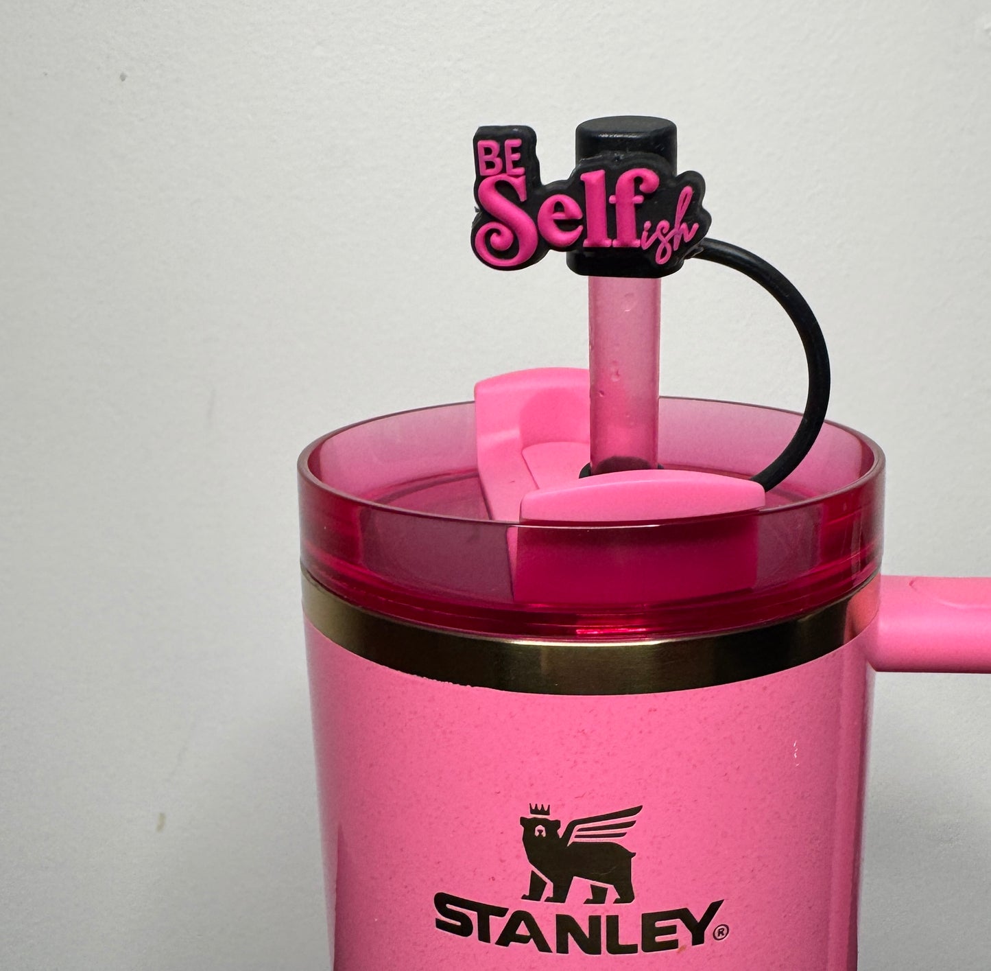 Be Selfish Straw Topper - BENIFITTING CHEERTASTIC