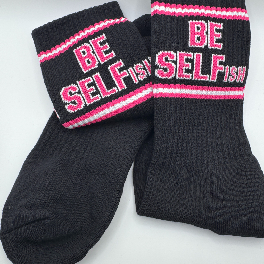 Be Self'ish Crew Socks