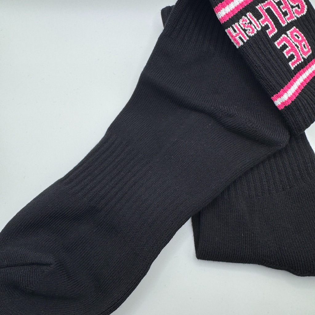 Be Self'ish Crew Socks